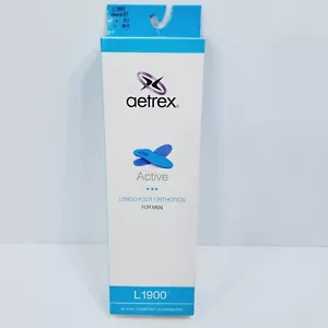 Lynco By Aetrex L1900 (Men's) Orthotic Insoles For Medium & High Arch Sz 7 - Picture 1 of 10