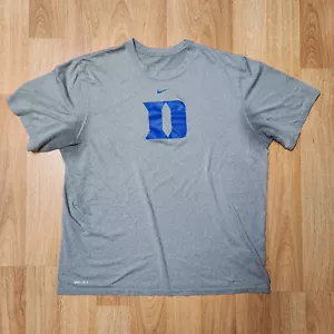 T-shirt Nike 2015 Duke Blue Devils taglia XL grigio blu NCAA - Foto 1 di 9