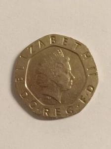 Weltmünze 20 Pence Großbritannien Queen Elizabeth UK 2005 Münze DOUBLE - Bild 1 von 6