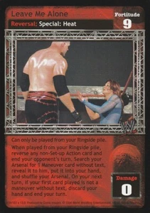 WWE: Leave Me Alone [Played] card type Reversals Raw Deal Wrestling WWF - Picture 1 of 1