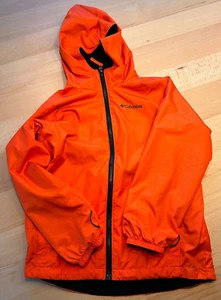 Columbia Wendejacke Übergang/ Midlayer Flies M 10/12 140 Schwarz Orange Kinder - Bild 1 von 10