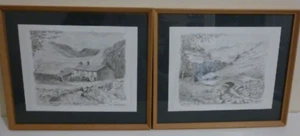 Colin Williamson - 2x Framed Art Prints - Ashness Bridge, Blea Tarn House - Picture 1 of 5