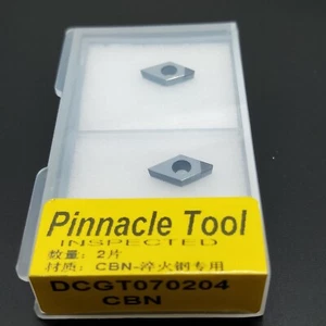 Inserto de torneado CNC nitruro de boro 2 piezas DCGT070204 CBN DCMT21.51 - Imagen 1 de 7