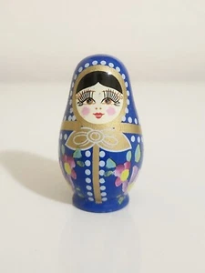Russische verschachtelte Matroschka Holz stapelbare verschachtelte Puppen 2 Zoll ~ Solopuppe ~ - Bild 1 von 7