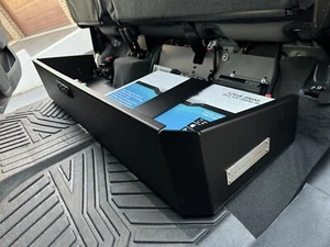 Suits Chevy Silverado 1500 2500 2019+ Dual Battery Under Seat Storage LTZ ZR2 - Picture 1 of 10