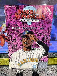 April 1992 Ken Griffey Jr. Baseball Superstars #3 Comicbuch KOSTENLOSER VERSAND - Bild 1 von 9