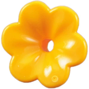 LEGO FRIENDS - 93081d FLOWER W/ 6 ROUNDED PETALS & PIN - SELECT QTY & COL - NEW - Picture 1 of 3