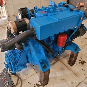 Mitsubishi S4-E2 70 hp marine Keel cooled diesel eng lifeboat Used - ship by sea - Picture 1 of 12