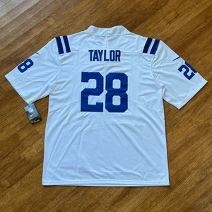 Nike Indianapolis Colts Jonathan Taylor #28 Vapor Trikot Herren Large On Field NEU - Bild 1 von 19