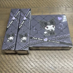 Nueva sombra de ojos y tinte de agua Sanrio Pink Bear Kuromi Fairy Dream 3 piezas - Imagen 1 de 7