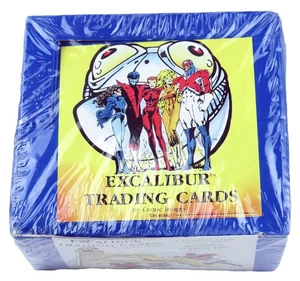 1989 Comic Images Excalibur Trading Card Factory Sealed Box 50 Packs RARE HTF - Bild 1 von 10
