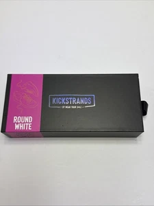 KICKSTRANDS Shoe Strings Shoe Laces White New 🇺🇸US SELLER🇺🇸 - Picture 1 of 4