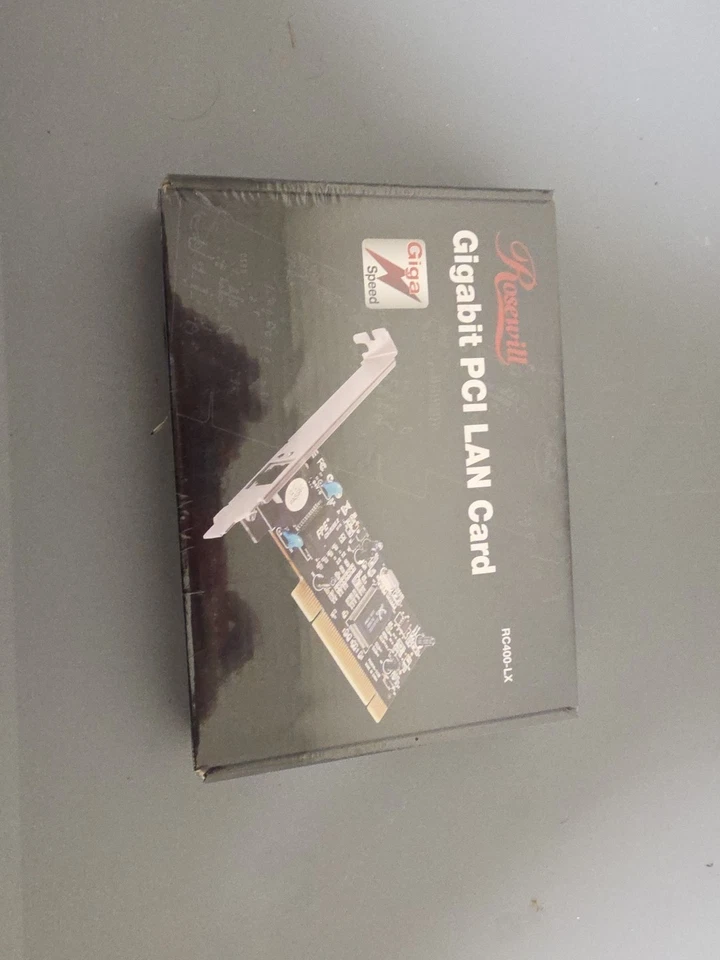 Rosewill Gigabit PCI Lan Card Networking RC400-LX  Giga-speed Sealed NOS - Image 1 of 3