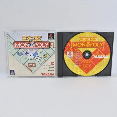 PS1 DX MONOPOLY Deluxe Playstation For JP System p1 - Image 1 of 2