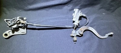 07-23 HONDA CRF150RB EXPERT OEM BIGWHEEL REAR BACK BRAKE CALIPER MASTER CYLINDER - Image 1 of 4