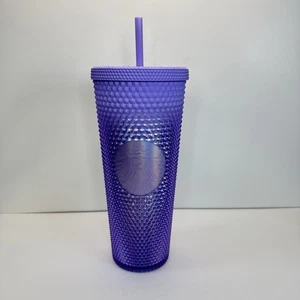 Starbucks 2023 Holiday Purple Lavender Gradient Venti Studded Tumbler 24oz - Bild 1 von 4