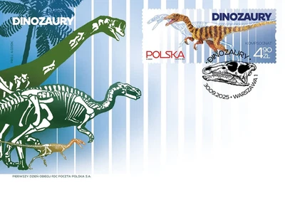 3 x FDC – Dinosaurs – 2025. - Image 1 of 3