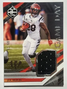 Parche reliquia camiseta Joe Mixon 2021 Panini Limited Game Day #GD-JM Bengels/75 - Imagen 1 de 2