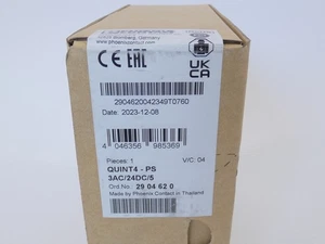 *Versiegelt* Phoenix Contact 2904620 QUINT4-PS/3AC/24DC/5 Netzteilmodul - N... - Bild 1 von 5
