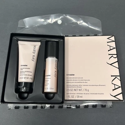 MARY KAY TIMEWISE MICRODERMABRASION PLUS SET~PORE MINIMIZE & REFINE~FULL SIZE!!! - Image 1 of 2