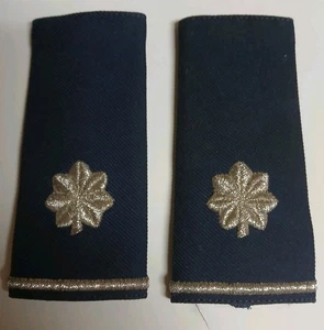US Air Force Shoulder Epaulets Male Lieutenant Colonel Used $7.50 Free Shipping - Picture 1 of 1