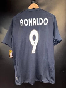 REAL MADRID RONALDO 2003-2004 ORIGINAL AWAY JERSEY Size M - Picture 1 of 8