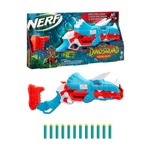 Hasbro Nerf Dino Squad Tricera Blast Nerf Elite Official Darts 12Book Inclu 494 - Picture 1 of 8