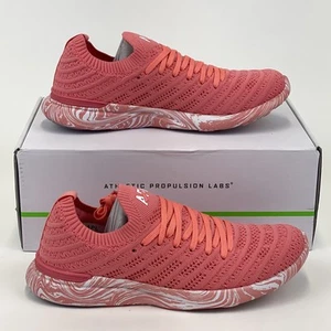 APL TechLoom Wave Damenschuhe Größe 6 feuerkoralle Marmor Strick leicht Laufen - Bild 1 von 8