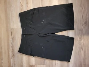 Athleta black Hudson Board Shorts Sz 0 - Picture 1 of 7