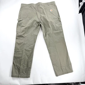 Carhartt B324 ARG Relaxed Fit Utility Carpenter Pants 44X30 Army Green - Picture 1 of 11