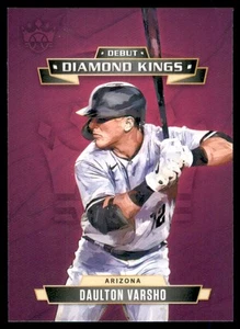 2021 Diamond Kings Debut Diamond Kings Diamondbacks Baseball #1 Daulton Varsho - Picture 1 of 2