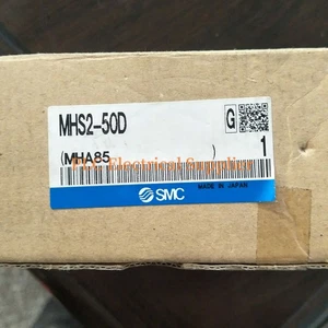 1X New SMC MHS2-50D Pneumatic finger cylinder Type Bore 50mm Fast Shipping - Picture 1 of 3