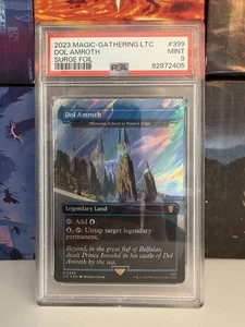 MTG 2023 LOTR Dol Amroth Minamo School at Waters Edge Surge Foil PSA 9 - Picture 1 of 2