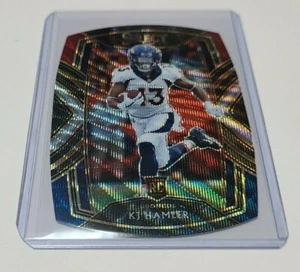 Panini Select KJ Hamler 2020 tricolor Prizm troquelado novato #267 nivel de club - Imagen 1 de 2