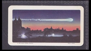 METEOR FIREBALL - 50 + year old Canadian Trade Card # 4 - Picture 1 of 2