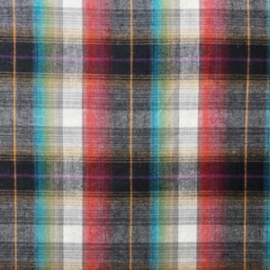 Plaid Flannel Fabric for Apparel, Sewing, Crafting Wide - ONE YARD - Picture 1 of 3