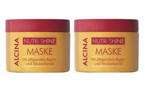 2x Alcina Nutri Shine Mascarilla Aceite de Semilla de Uva 200 ml - Imagen 1 de 1