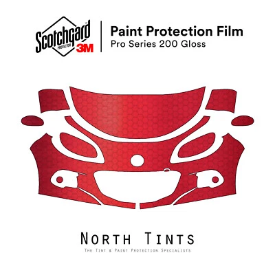 Mazda MX5 Miata 2013-2015 3M PRO película de protección de pintura precortada sujetador transparente kit PPF Foto 1 de 4