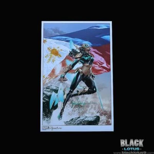 Marvel Guerra de los Reinos Nuevos Agentes del Atlas #1 Impresión Onda Mico Suayan FIRMADO - Imagen 1 de 3