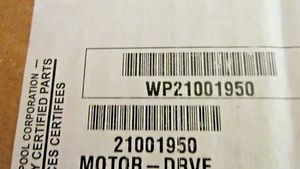 Lavadora Whirlpool - MOTOR DRIVE ASSLY. - OEM WP21001950 - ¡NUEVO! Caja abierta - Imagen 1 de 8