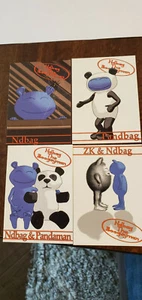 2009 SDCC COMIC CON EXCLUSIVE NDBAG THE BOOGEYMAN PROMO CARD SET OF 4 FIRST YEAR - Picture 1 of 1