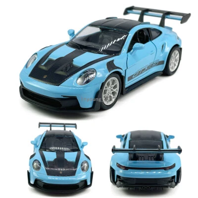 Porsche 911 GT3 RSR 1/36 Scale Diecast Model Car Metal Toy Cars Boys Gifts Blue - Image 1 of 4