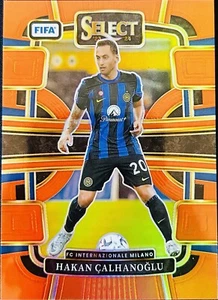 2023-24 Panini Select FIFA - HAKAN CALHANOGLU - Orange Prizm /49 Inter Milan #38 - Picture 1 of 3