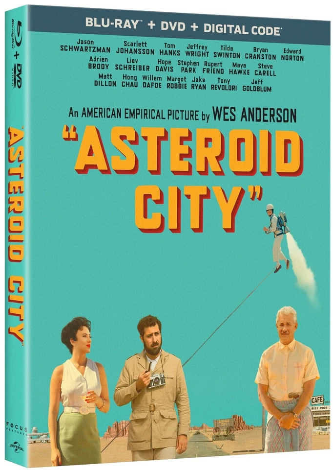 Asteroid City (Blu-ray + DVD + Digital Copy, 2023)