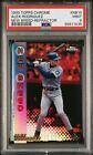 1999 Topps Chrome Alex Rodriguez PSA 9 New Breed Refractor! Seattle Mariners
