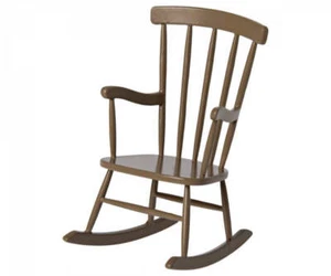 Maileg Rocking chair, Mouse - Light brown - Picture 1 of 3