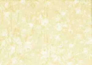 Cream Faded Roses Cotton Fabric (98cm x 110cm piece) - Picture 1 of 1