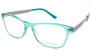 NEW PRODESIGN DENMARK 6505 c.9325 PETROL EYEGLASSES FRAME 53-17-140 B36mm Japan - Picture 1 of 12