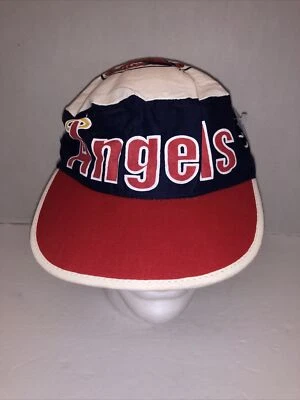 Vintage NWT TWINS ENTERPRISE Anaheim Angels ￼Painters Hat Cap New Old Stock - Image 1 of 4