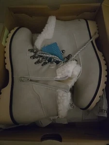 JBU Blue Creek Water Resistant  Stone White Boot Sz 8 - Picture 1 of 10